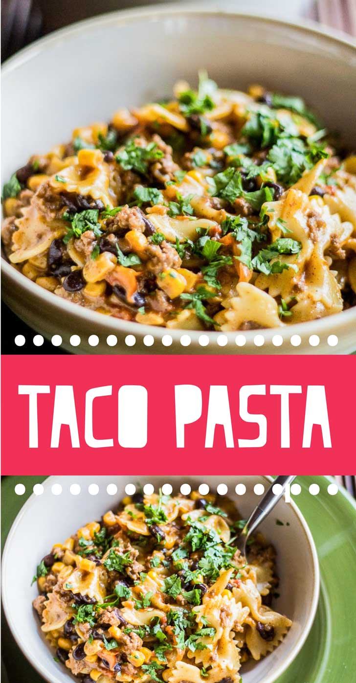 Tex-Mex-Taco-Pasta