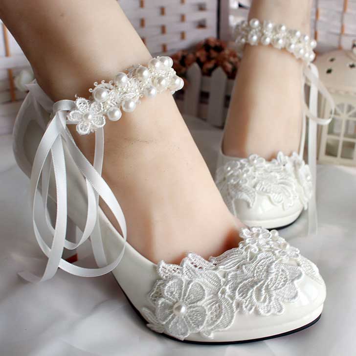 15 hermosos y creativos zapatos que toda novia desearía usar en su