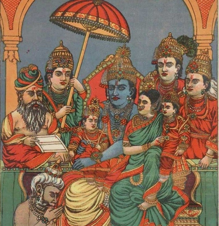 Ravivarmapress_Rama_family