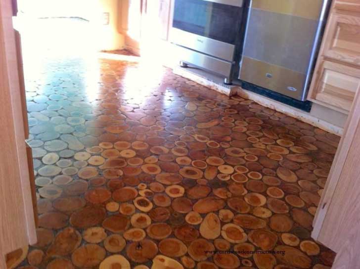 Este hombre no querÃa gastar mucho dinero y creó su propio piso de ... Piso Exteriores creativo