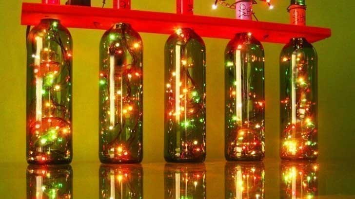 17 preciosas ideas para decorar tu casa esta Navidad con luces en
