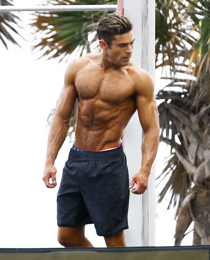 Un regalo. Estas fotos de Zac Efron sin camisa son para morirse - Imagen 11