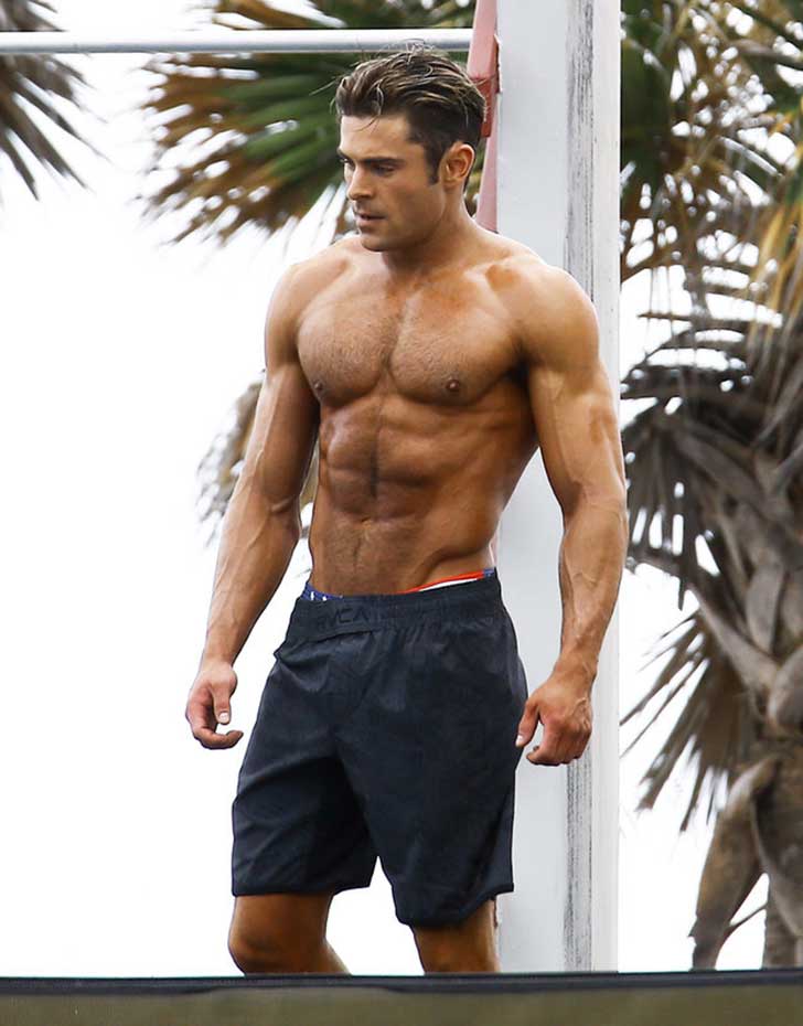 Un regalo. Estas fotos de Zac Efron sin camisa son para morirse - Imagen 4