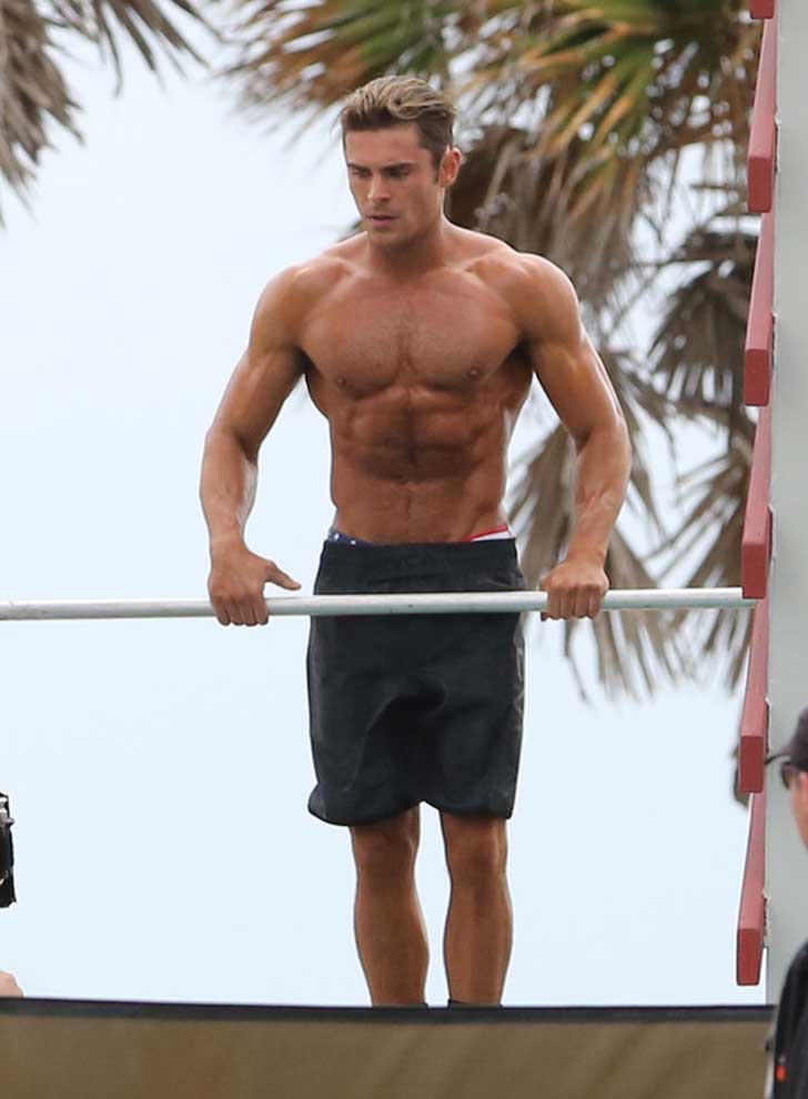 Un regalo. Estas fotos de Zac Efron sin camisa son para morirse - Imagen 6