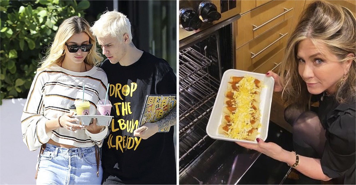 Así celebraron los famosos el Día de Acción de Gracias. Justin B. y Hailey se lucieron en la piscina