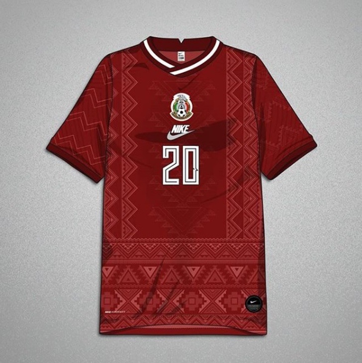 Crean camisetas de la selección mexicana inspiradas en los zapotecas. Unen  cultura, deporte y diseño | Upsocl
