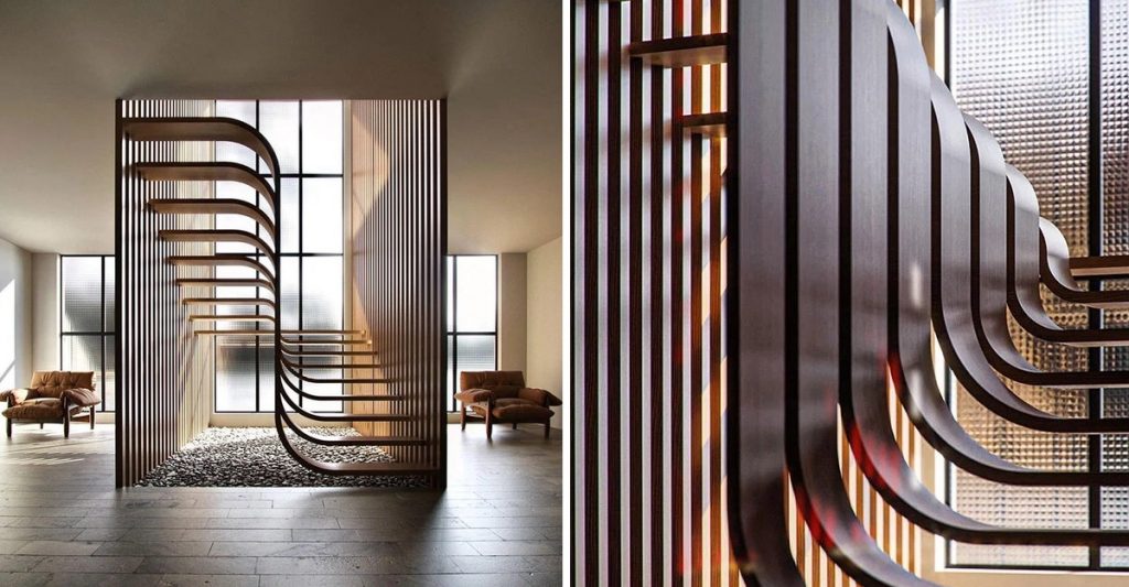 Una escalera de ensueño conseguirá renovar nuestro adormecido hogar. 10