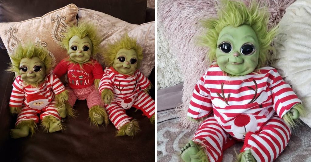 peluche grinch bebe