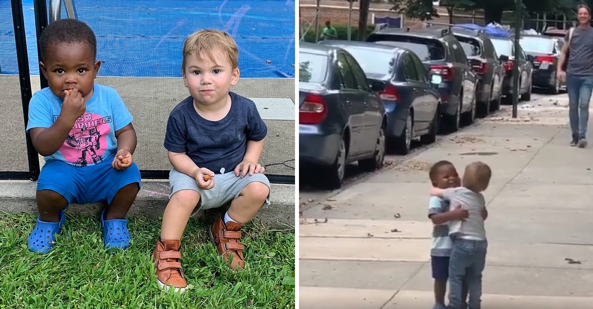 Así es la preciosa amistad de los niños que se dieron el abrazo famoso. Fueron a Disney juntos