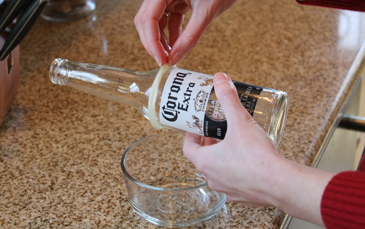 Making Corona Drinking Glasses Making Corona Drinking Glasses