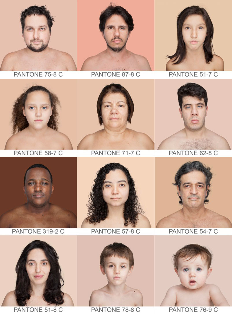 tipos de color de piel