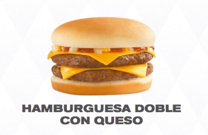 Calorias hamburguesa del mcdonalds